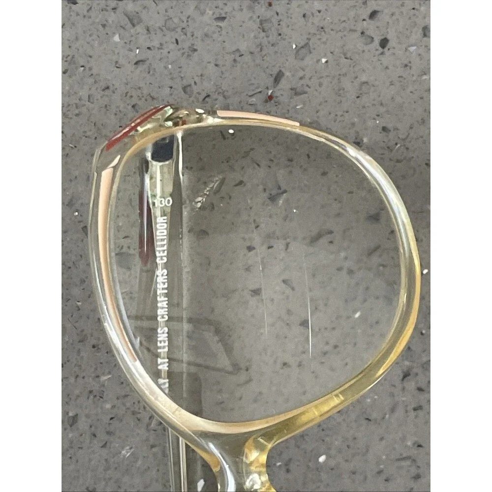 ARPEGGIOS SEASONS II SUMMER LENSCRAFTERS CELLIDOR EYEGLASS FRAMES ONLY 54-16-130